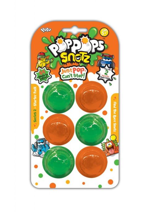 Poppops Snotz – 6 Poppops  /  Μικρόκοσμος Αγόρι   