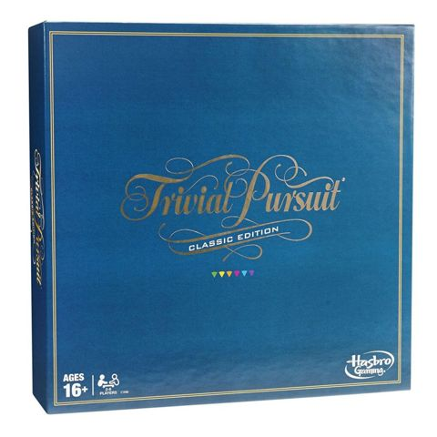 Hasbro Επιτραπέζιο Trivial Pursuit Classic Edition-New C1940  / Hasbro-AS Company-Giochi Preziosi Επιτραπέζια-Εκπαιδευτικά   