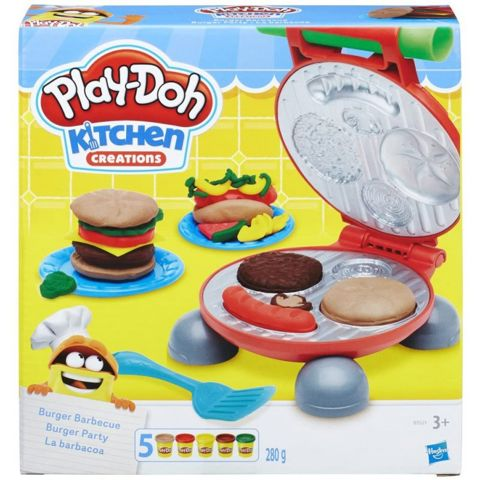 Hasbro Play-Doh Burger Μπάρμπεκιου Σετ B5521  / Πλαστελίνη   