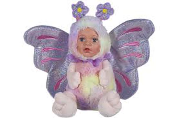 Butterfly Purple Color With Glitter Plush 25cm 