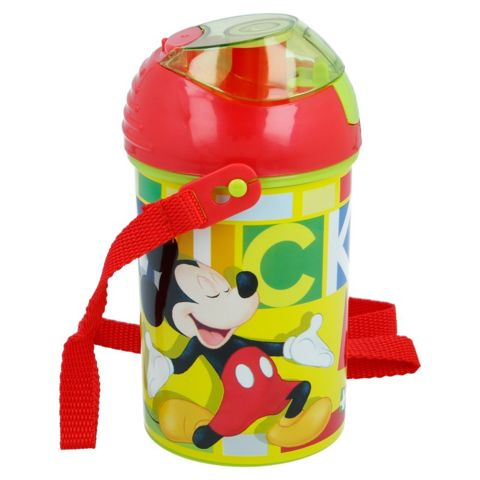 Stor Mickey Mouse Water Canteen Pop Up Flip 450 Ml  / Παγουρίνα-Φαγητού   