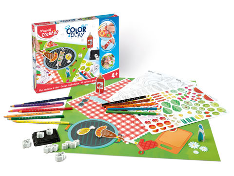 Maped Creative set Color and Play Barbeque  / Drawing sets- School Supplies   