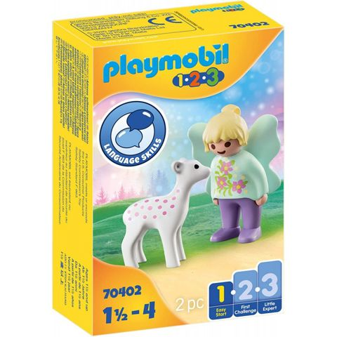 Playmobil 1.2.3 Νεράιδα Με Ελαφάκι 70402  / Playmobil   