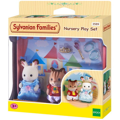 THE SYLVANIAN FAMILIES - INFANT CHILDREN WITH ACCESSORIES (# 5102)   / Girls   