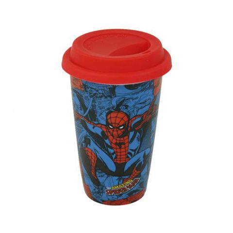  Κούπα με καπάκι  Spiderman   / Παγουρίνα-Φαγητού   