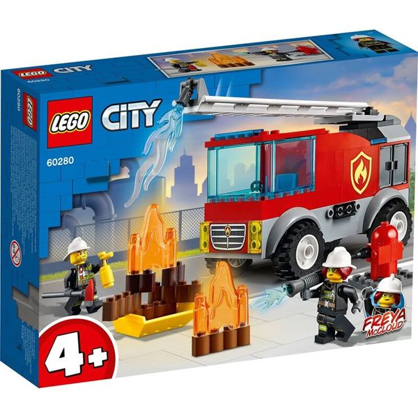  LEGO 60280 Fire Ladder Truck 