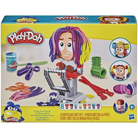 Hasbro Play-Doh Crazy Cuts Stylist Hair Salon F1260  / ΛΑΜΠΑΔΕΣ   
