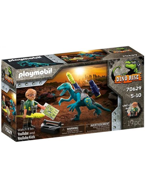 Playmobil Dino Rise Deinonychus: Δεινόνυχος Με τόν Θείο Rob 70629  / Playmobil   