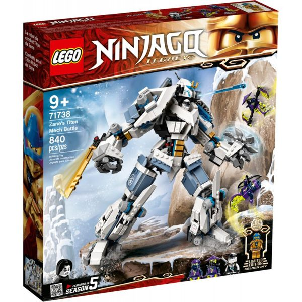 LEGO Ninjago  Μάχη Του Ρομπότ Τιτάνα Του Ζέιν 71738 
