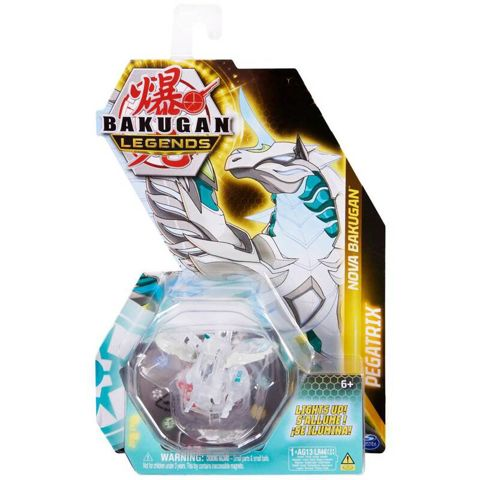  Bakugan Legends: Nova Bakugan Pegatrix (White Transparent) [20139537]  / Αγόρι   