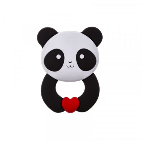 Akuku Μασητικό Σιλικόνης Panda A0055-PANDA  / Babyono-Sophie-Akuku   