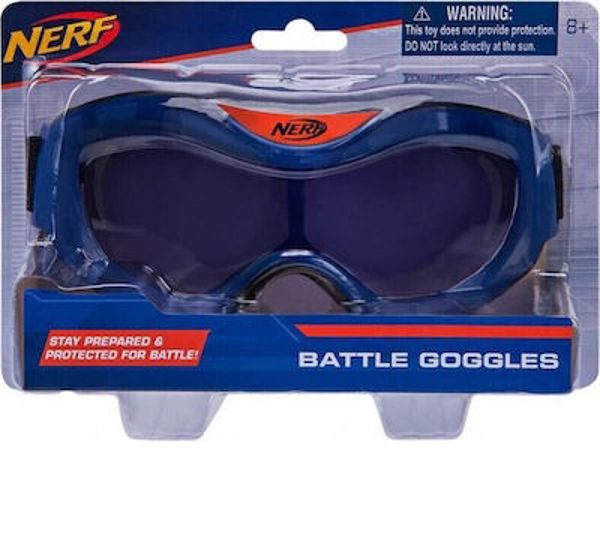 Nerf Protective Goggles Blue N-Strike Elite for 8+ Years 