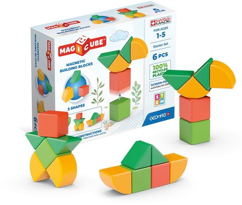 Geomag Magicube Magnetic Building Blocks 6 (PF.331.200.00)  / Bricks- Magnetics   