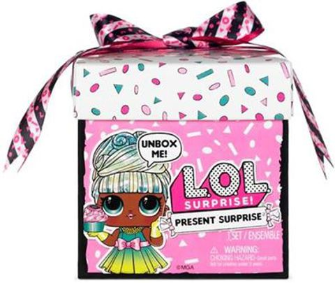 L.O.L. Surprise Κούκλα Present Surprise-1Τμχ   / Σπιτάκια-Playset- Polly Pocket   