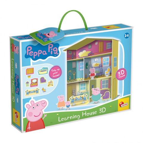 PEPPA PIG LEARNING HOUSE 3D  /  Sylvanian Families-Pony-Peppa pig   