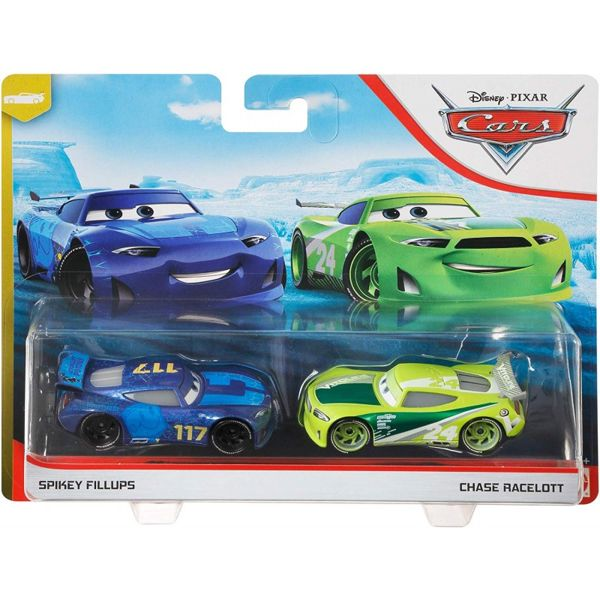 Cars Next Generation Racers Spikey Fillups and Chase Racelott (GLR95/DXV99) 