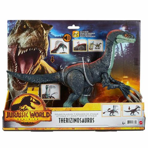 Mattel Jurassic World Movie Δεινόσαυρος Sound Slashin’ Therizinosaurus (GWD65)  / Δεινόσαυροι-Ζώα   