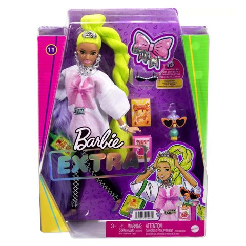 Barbie Extra-Neon Green Hair (HDJ44)  / ΛΑΜΠΑΔΕΣ   