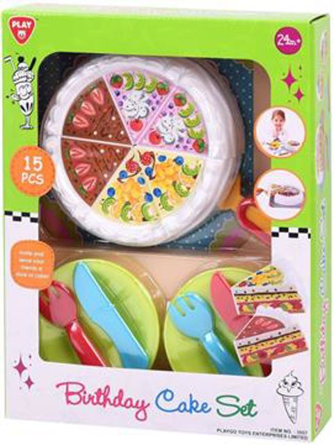  Playgo Σετ Birthday Cake 15Τμχ (3557)   / Κουζινικά-Είδη Σπιτιού   