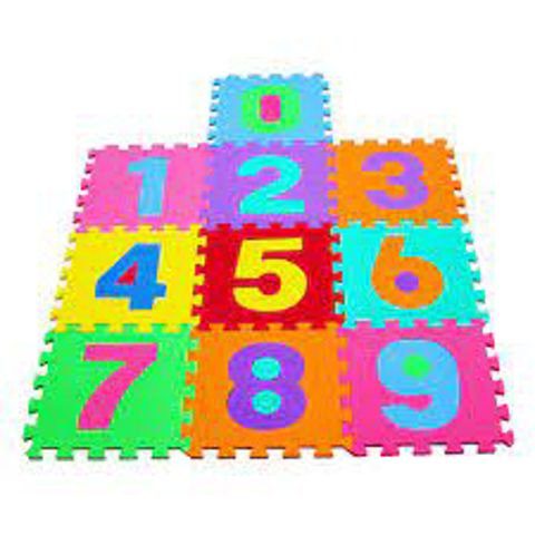 FLOOR SET 10pcs WITH NUMBERS   / Outdoor Space Toys   