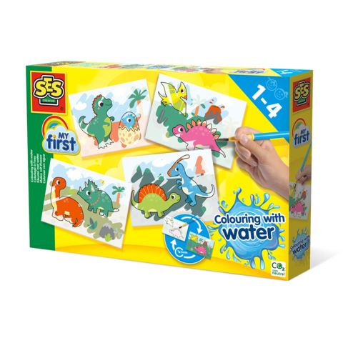 Colouring with water – Dinos  / Κατασκευές   