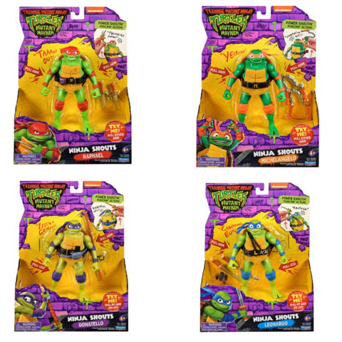 Giochi Preziosi TMNT Movie Turtles Deluxe Φιγούρες - Σχέδια TU800000  / Αγόρι Ηρωες   