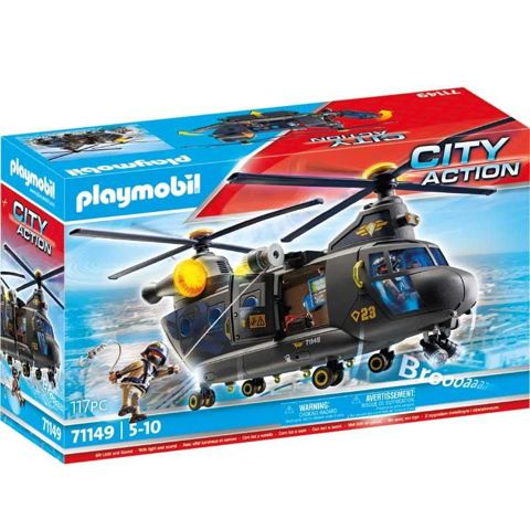 Playmobil Ελικόπτερο Ειδικών Δυνάμεων με Δύο Έλικες (71149)  / Playmobil   