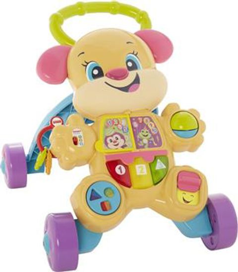  Fisher Price Laugh & Learn Εκπαιδευτική Στράτα Ροζ Σκυλάκι Smart Stages (FTC68)   / Fisher Price-WinFun-Clementoni-Playgo   