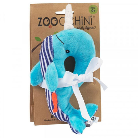 Zoocchini Κουδουνίστρα Buddy Φάλαινα ZOO4004  / Βρεφικά   