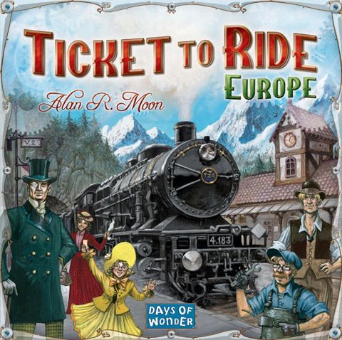 TICKET TO RIDE- EYPOPH FAMILY BOARD GAME, [2-5 PLAYERS]  / Board Games- Educational   