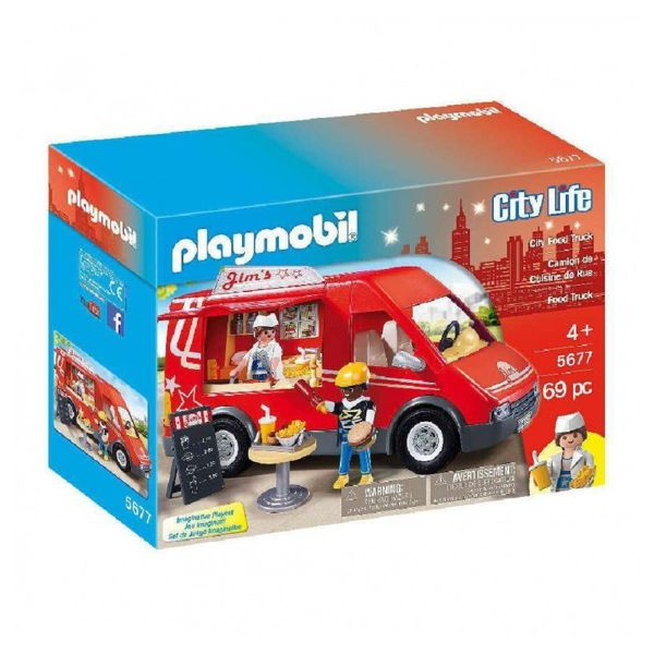 Playmobil Αυτοκινούμενη Καντίνα Πόλης (5677) 