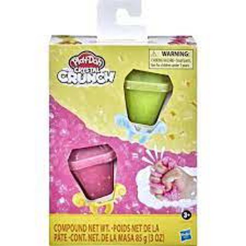  Hasbro Play-Doh Crystal Crunch Gem Duzzlers  / Πλαστελίνη   