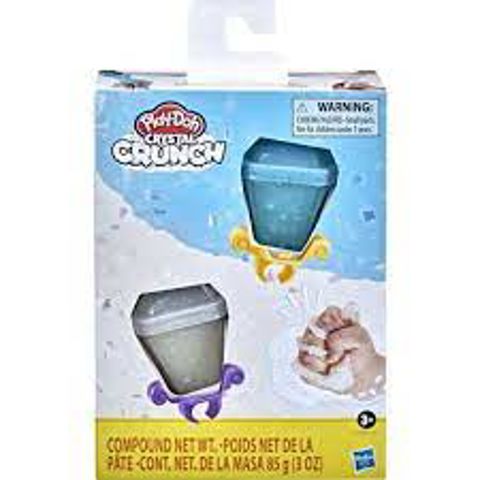 Hasbro Play-Doh Crystal Crunch Gem Duzzlers  / Πλαστελίνη   