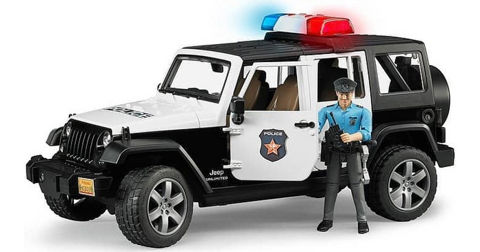 Police Jeep Wrangler Unlimited Rubicon With Police  / earthmoving   