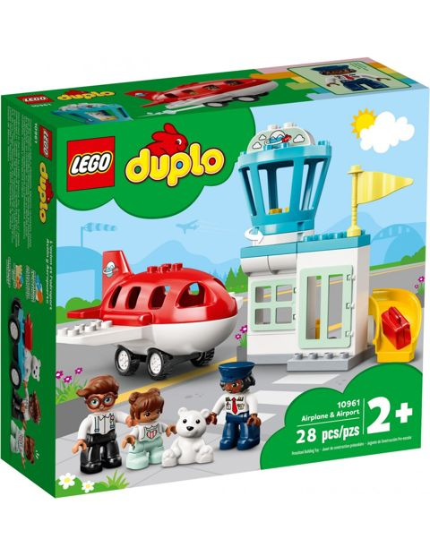 LEGO DUPLO Town Αεροπλάνο & Αεροδρόμιο 10961  / Lego    