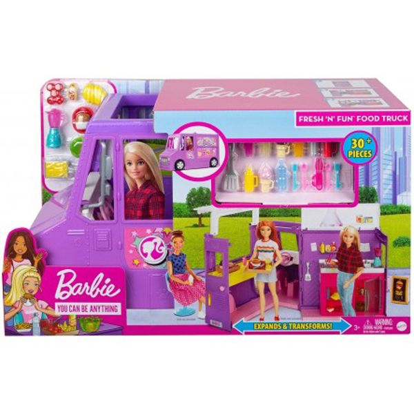 Mattel Barbie Fresh N Fun Food Truck Canteen GMW07 