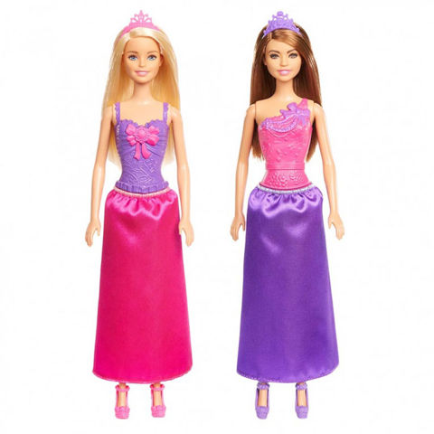 Mattel Barbie Πριγκιπικό Φόρεμα (2 Σχέδια) DMM06  / Barbie-Κούκλες Μόδας   
