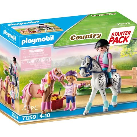Playmobil Starter Pack Φροντίζοντας τα Άλογα (71259)  / Playmobil   