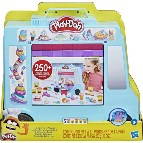 Hasbro Play-Doh Kitchen Creations Ice Cream Truck Playset F1390  /  Puzzles   