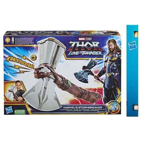 Λαμπάδα Hasbro Marvel Thor: Love and Thunder Marvel’s Stormbreaker Electronic Axe Roleplay SFX F3357  / Nerf-Όπλα-Σπαθιά   
