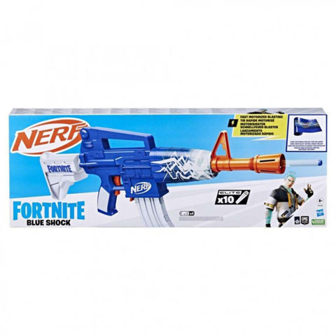 Hasbro Nerf Εκτοξευτής Fortnite RAD AR Blue Shock F4108  / Nerf-Όπλα-Σπαθιά   