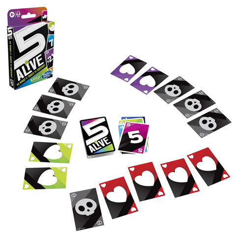 Hasbro Five Alive Παιχνίδι με κάρτες F4205  / Mattel -Desyllas Επιτραπέζια-Εκπαιδευτικά   