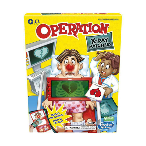 Hasbro Tabletop The Little Doctors Operation X-Ray F4259 