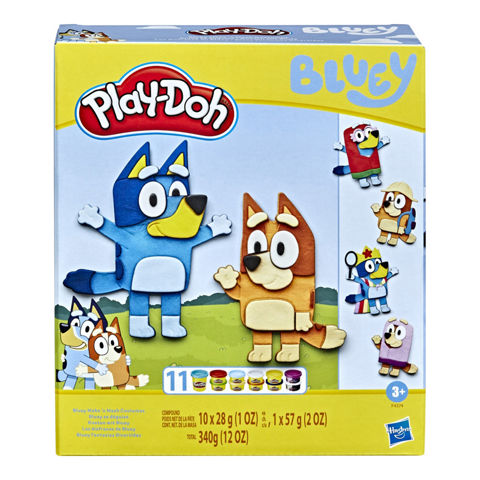  Hasbro Play-Doh Bluey Make n' Mash Costumes F4374  / Κατασκευές   