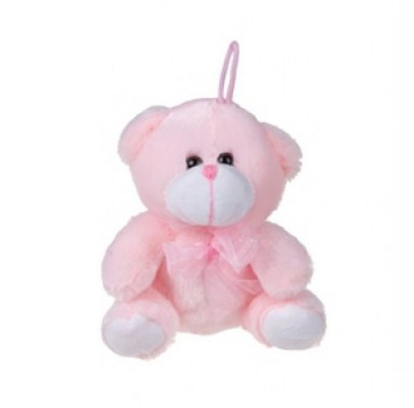 Teddy bear for babies 15cm pink 