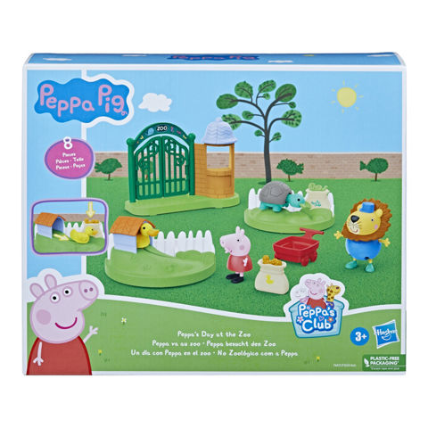 Hasbro Peppa Pig Peppa’s Day Zoo Experience F6431  /  Sylvanian Families-Pony-Peppa pig   