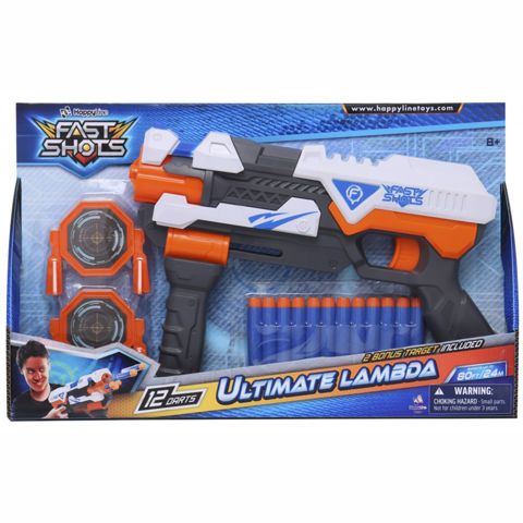 Just Toys Fast Shots Dart Blaster Ultimate Lambda 590047  / Nerf-Όπλα-Σπαθιά   