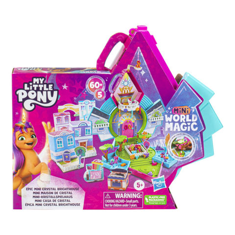 Hasbro My Little Pony Mini World Magic Epic Crystal Brighthouse F3875  / Σπιτάκια-Playset- Polly Pocket   
