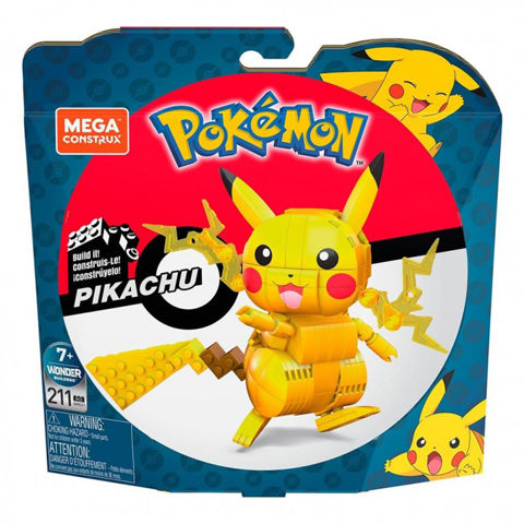 MEGA™ Pokémon™ Τουβλάκια Picachu 211τμχ GMD31  / Τουβλάκια-Μαγνητικά   