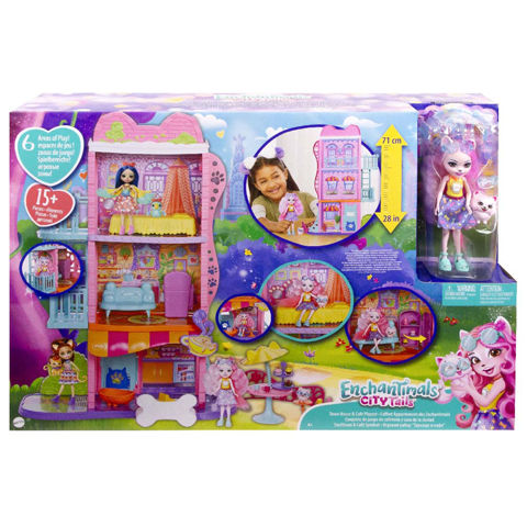  Mattel Enchantimals™ City Σετ HHC18  / Barbie-Κούκλες Μόδας   